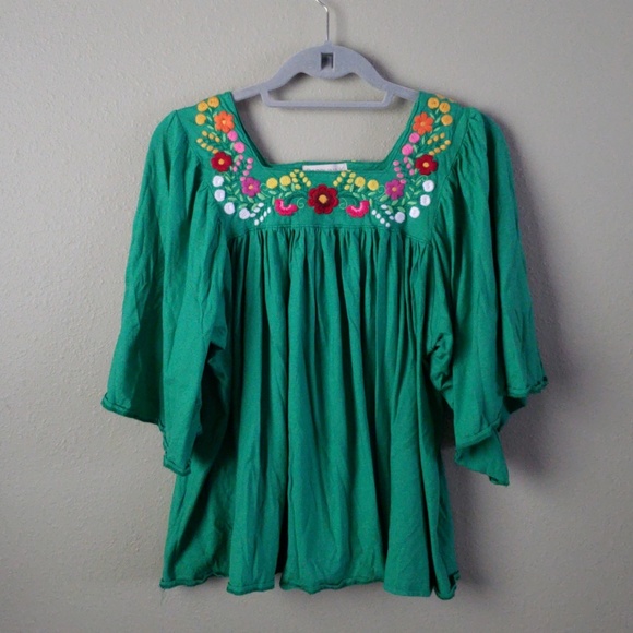 Anthropologie Tops - Anthropologie Carolina K Embroidered Top Small